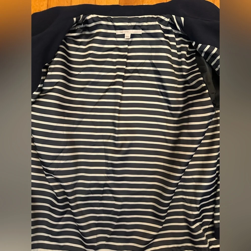 GAP Blue Swing Coat Size M - Picture 5 of 6